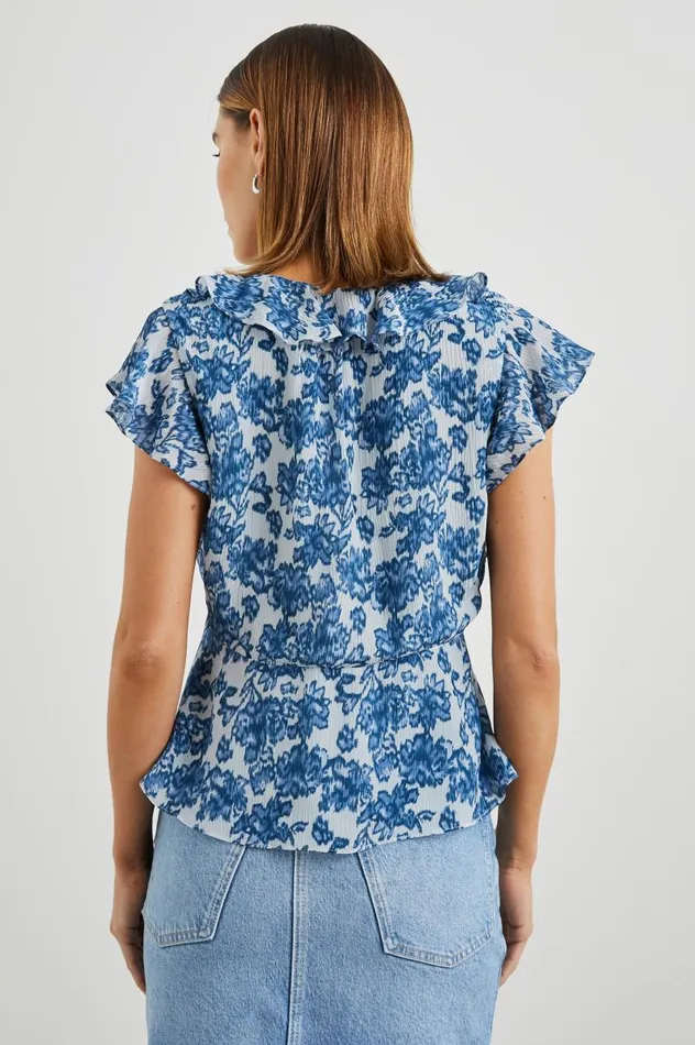 Rails Tops Women CARMINE TOP Chambray Floral