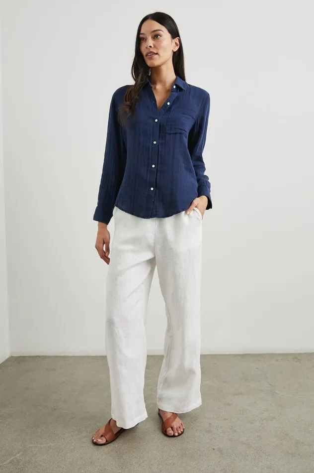 Rails Tops Women ELLIS SHIRT Indigo