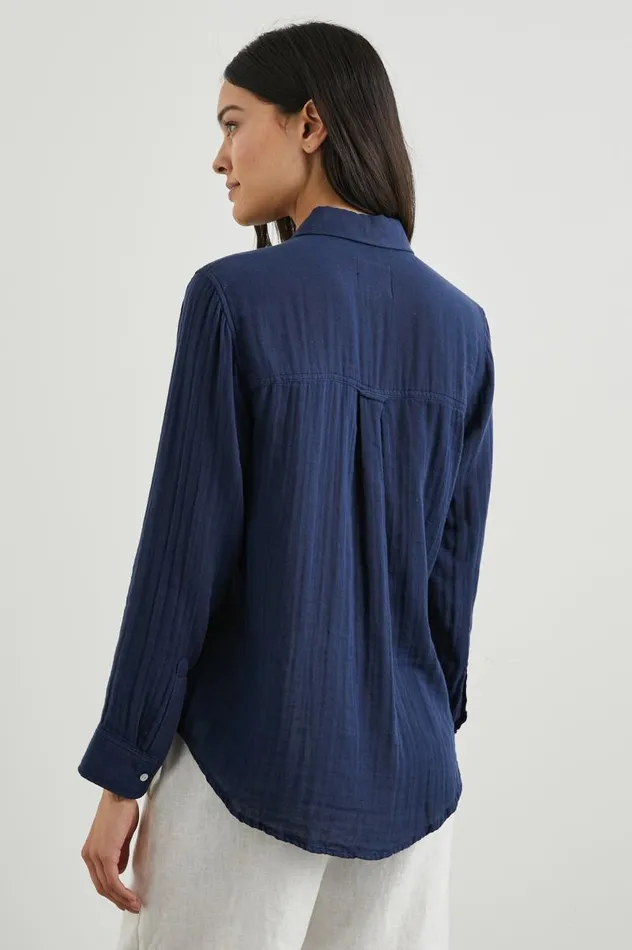 Rails Tops Women ELLIS SHIRT Indigo