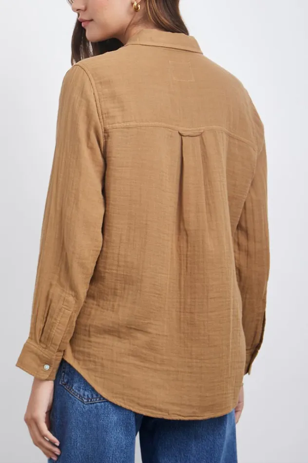 Rails Tops Women ELLIS SHIRT Toasted Coconut