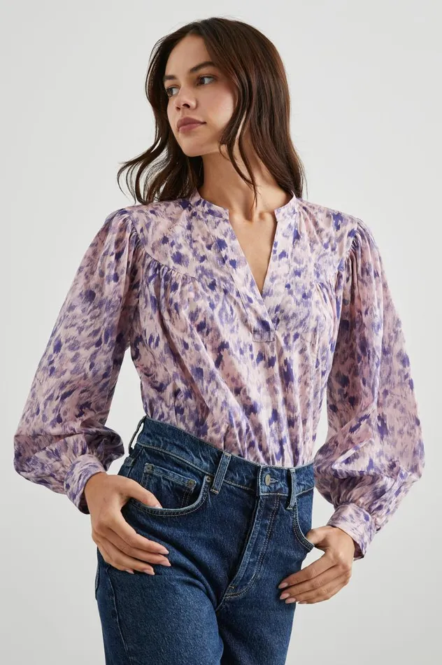 Rails Tops Women FABLE TOP Pink Ikat