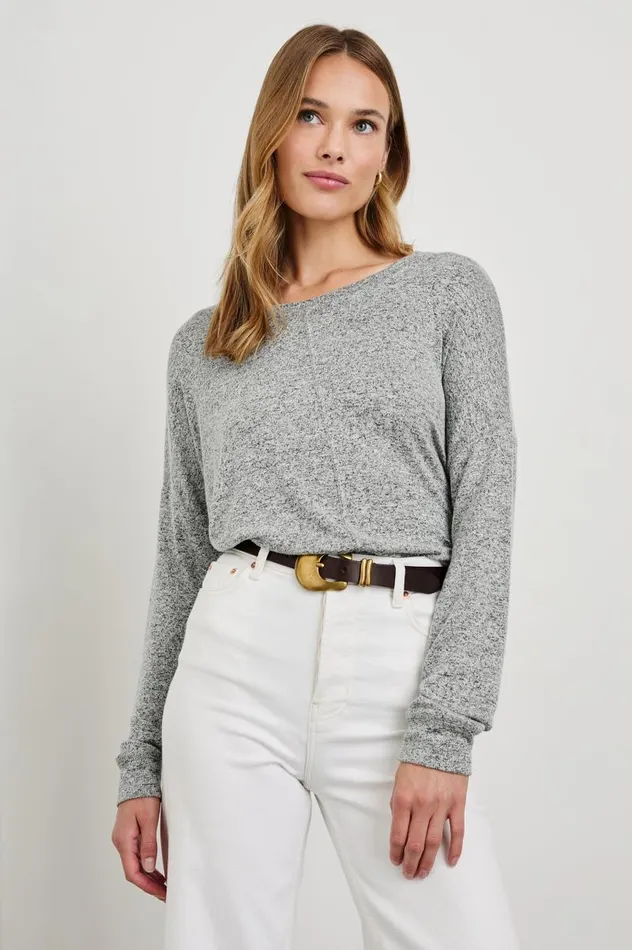 Rails Tops Women IGGY TOP Melange Grey