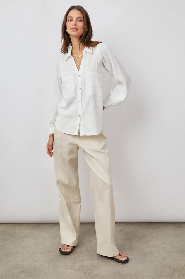 Rails Tops Women LAUREN SHIRT White
