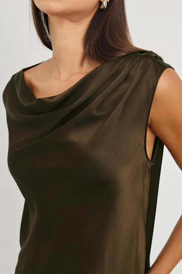 Rails Tops Women LILLY TOP Dark Moss