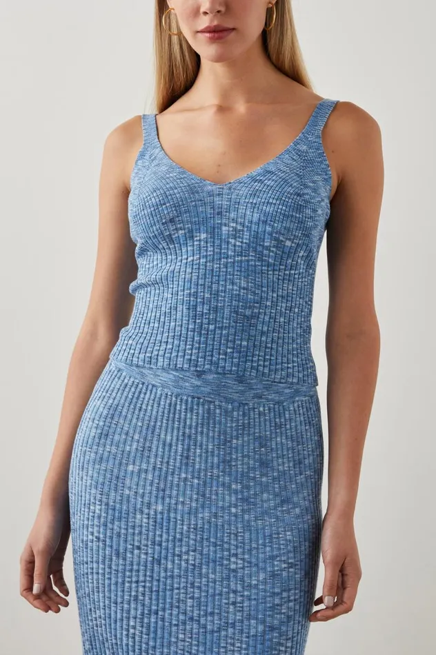 Rails Tops Women SKY TOP Blue Multi Space Dye