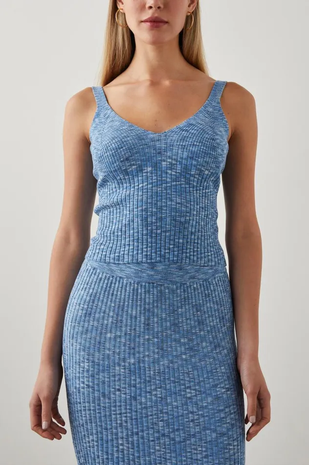 Rails Tops Women SKY TOP Blue Multi Space Dye
