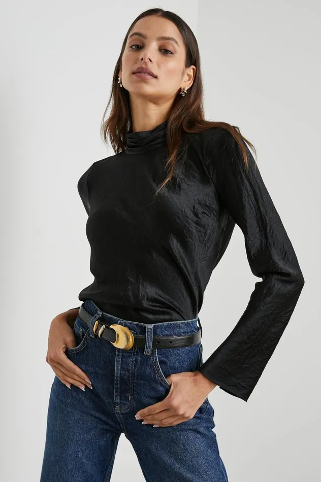 Rails Tops Women SOLEIL SHIRT Black