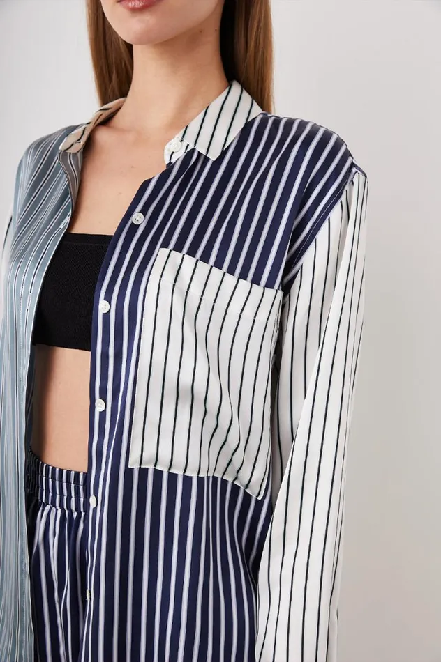 Rails Tops Women SPENCER SHIRT Kent Multi Stripe