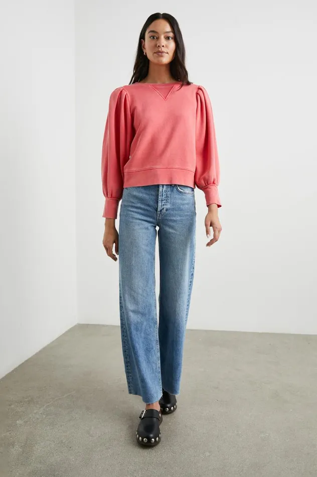 Rails Tops Women TIFFANY SWEATSHIRT Cherry
