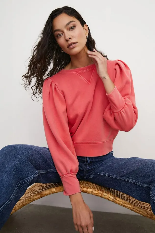 Rails Tops Women TIFFANY SWEATSHIRT Cherry