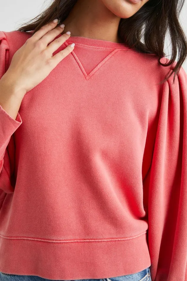 Rails Tops Women TIFFANY SWEATSHIRT Cherry
