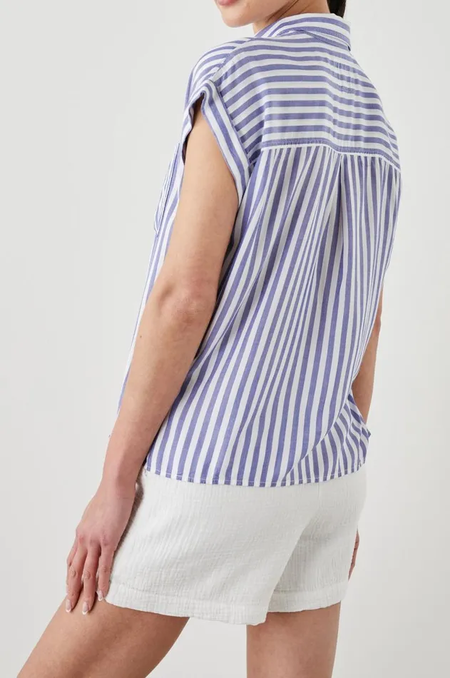 Rails Tops Women WHITNEY SHIRT Blue White Stripe