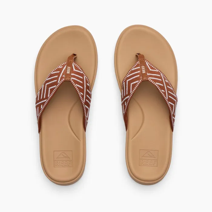 Reef Flip Flops Women Cushion Cloud Textile Cocoa Reef Flip Flops Women Cushion Cloud Textile Cocoa