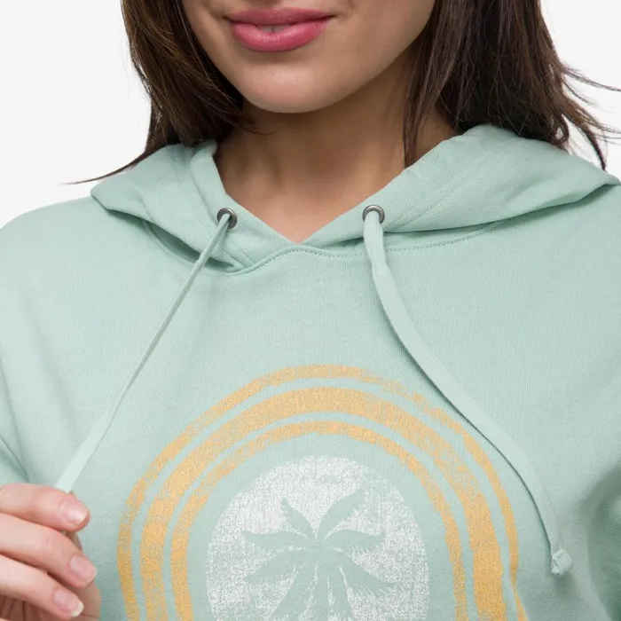 Reef Hoodies Sweaters and Jackets Women Fountains Pullover Hoodie Still Green
