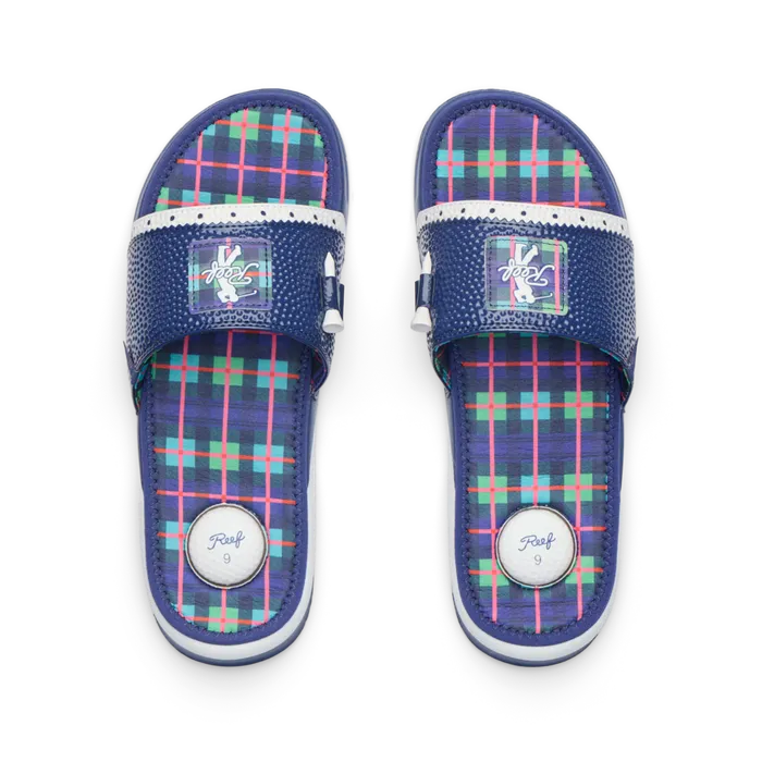 Reef Sandals Men Mulligan Slide Scottish Waters Reef Sandals Men Mulligan Slide Scottish Waters