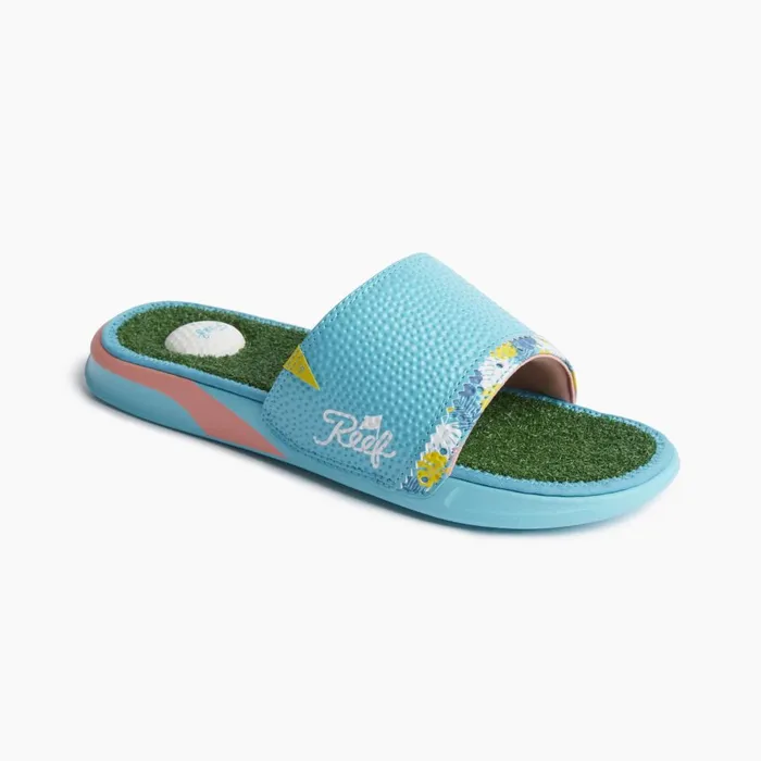 Reef Sandals Men Mulligan Slide Tropics Reef Sandals Men Mulligan Slide Tropics