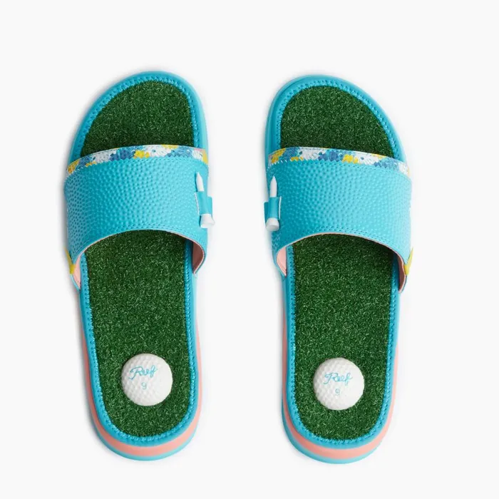 Reef Sandals Men Mulligan Slide Tropics Reef Sandals Men Mulligan Slide Tropics