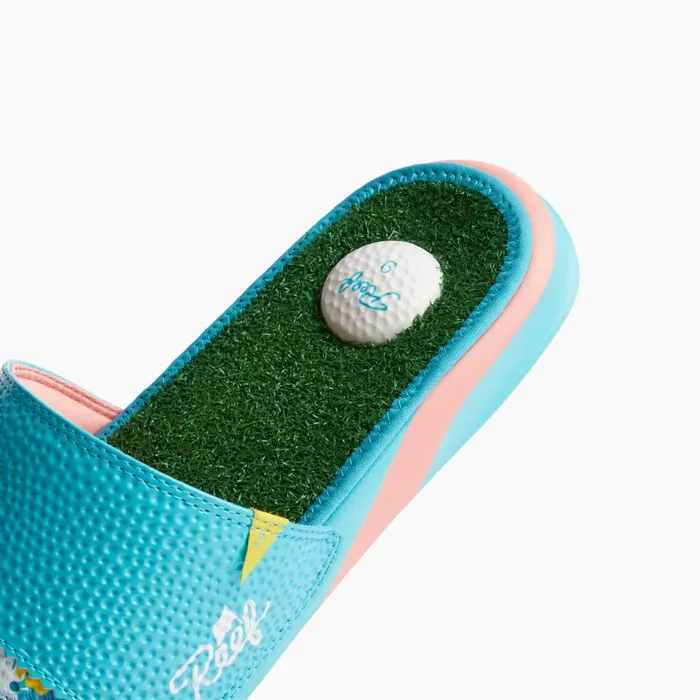 Reef Sandals Men Mulligan Slide Tropics Reef Sandals Men Mulligan Slide Tropics