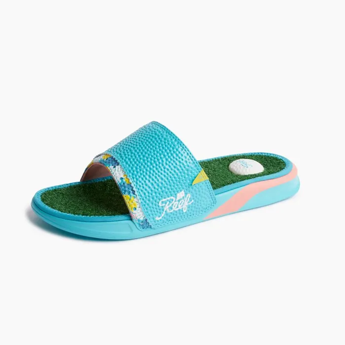 Reef Sandals Men Mulligan Slide Tropics Reef Sandals Men Mulligan Slide Tropics