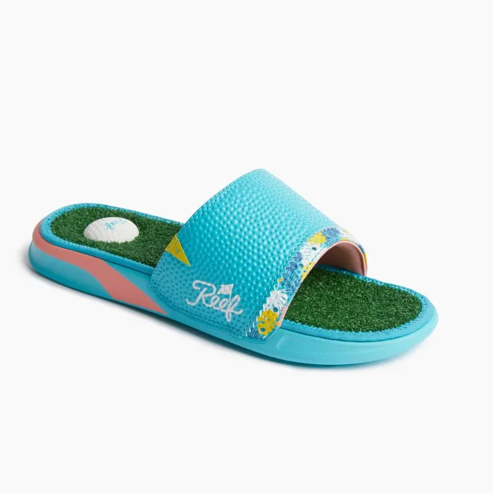 Reef Sandals Men Mulligan Slide Tropics Reef Sandals Men Mulligan Slide Tropics