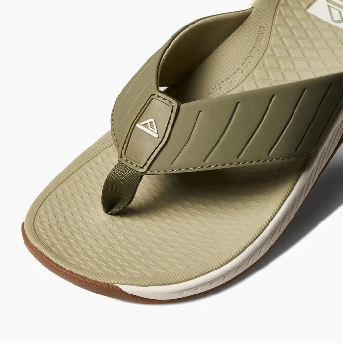 Reef Sandals Men The Deckhand Khaki
