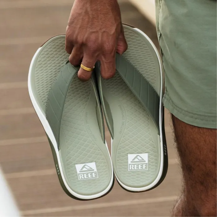 Reef Sandals Men The Deckhand Khaki