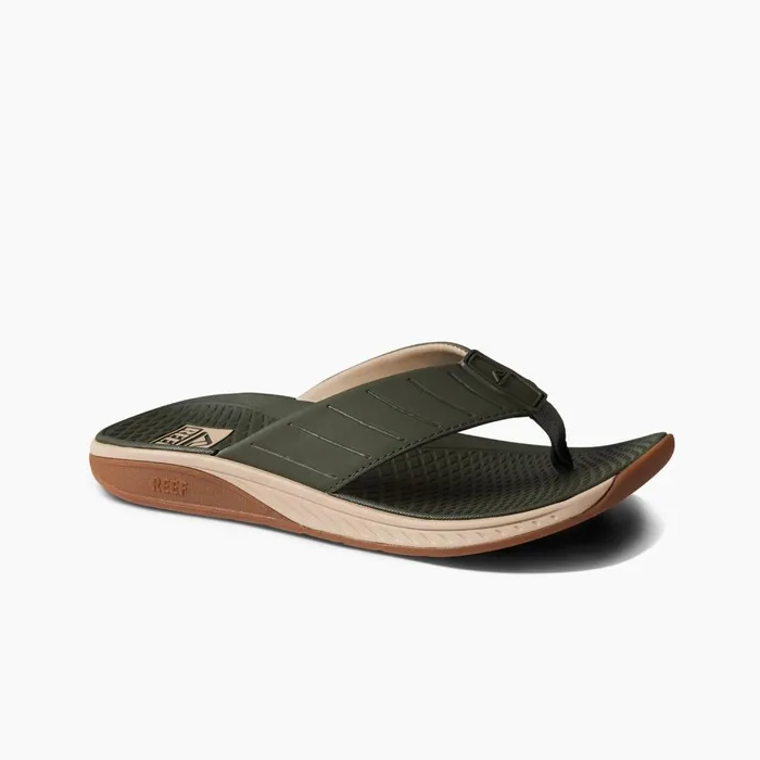 Reef Sandals Men The Deckhand Olivegum