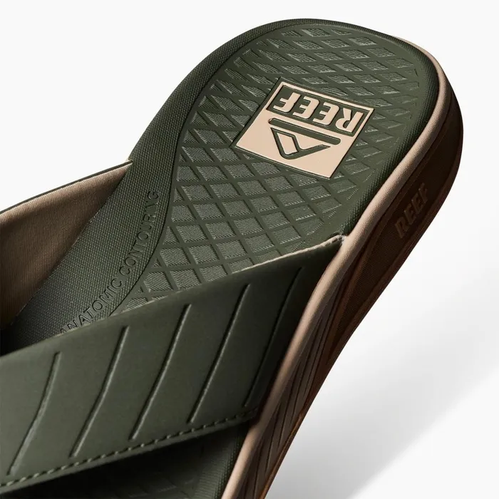Reef Sandals Men The Deckhand Olivegum