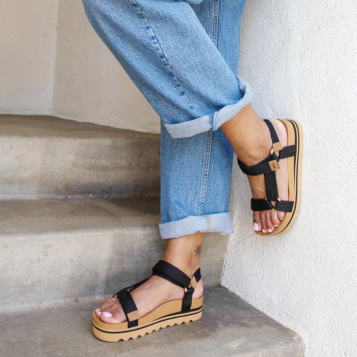 Reef Sandals Women Cushion Rem Hi Blacktan Reef Sandals Women Cushion Rem Hi Blacktan