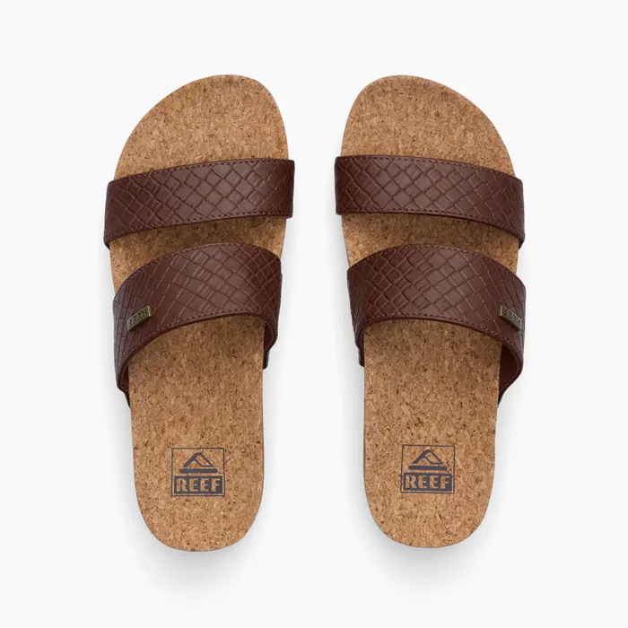 Reef Sandals Women Cushion Vista Hi Chocolate Wicker Reef Sandals Women Cushion Vista Hi Chocolate Wicker