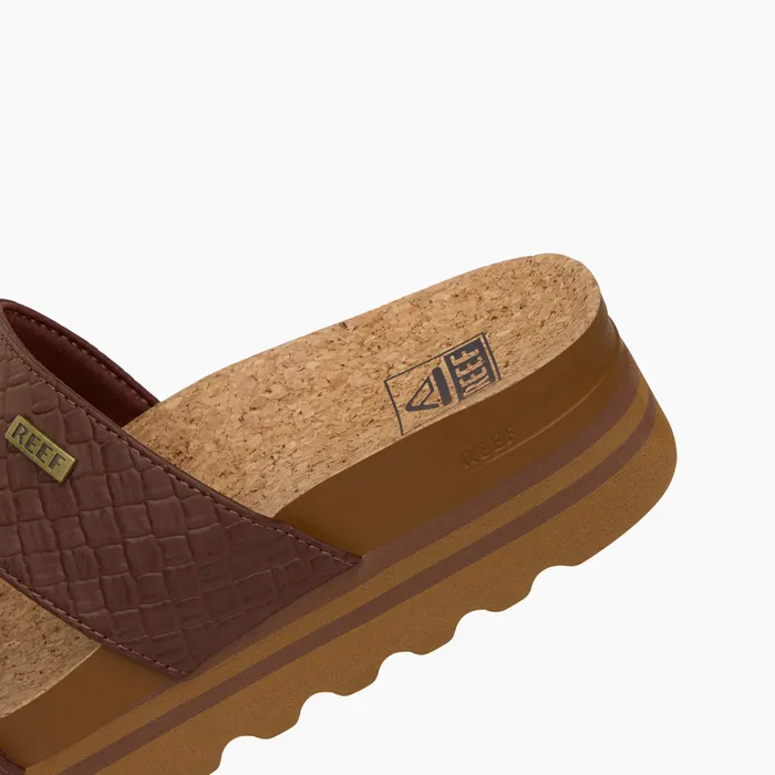 Reef Sandals Women Cushion Vista Hi Chocolate Wicker Reef Sandals Women Cushion Vista Hi Chocolate Wicker