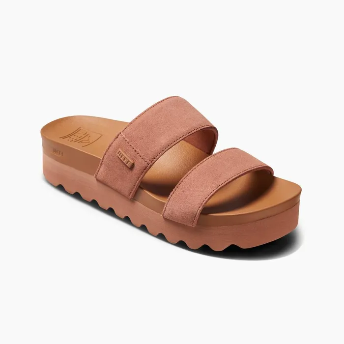 Reef Sandals Women Cushion Vista Hi Cork Suede Reef Sandals Women Cushion Vista Hi Cork Suede