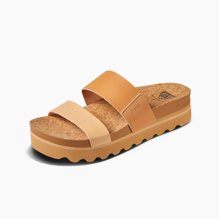 Reef Sandals Women Cushion Vista Hi Natural Duo