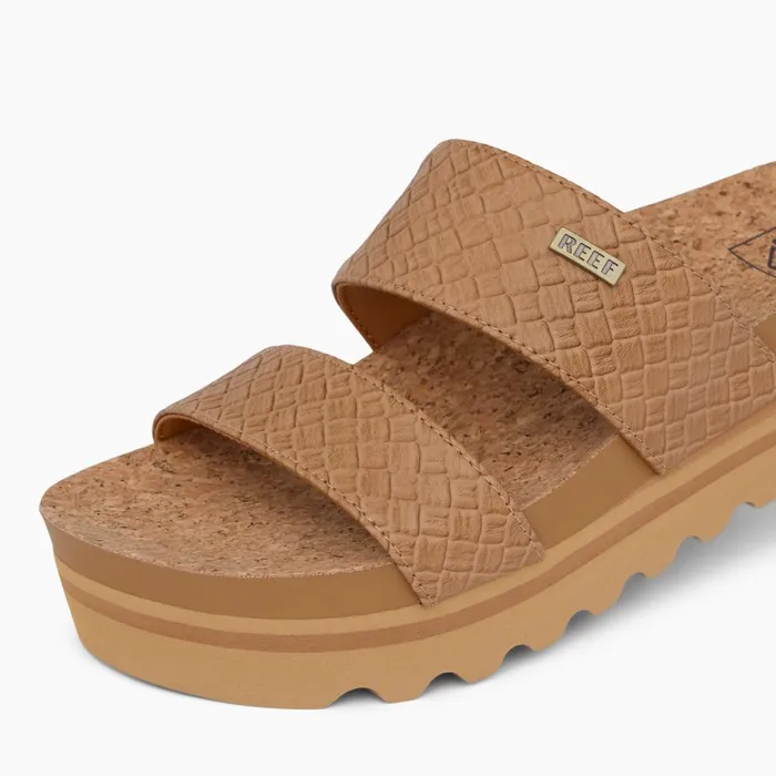 Reef Sandals Women Cushion Vista Hi Tan Wicker