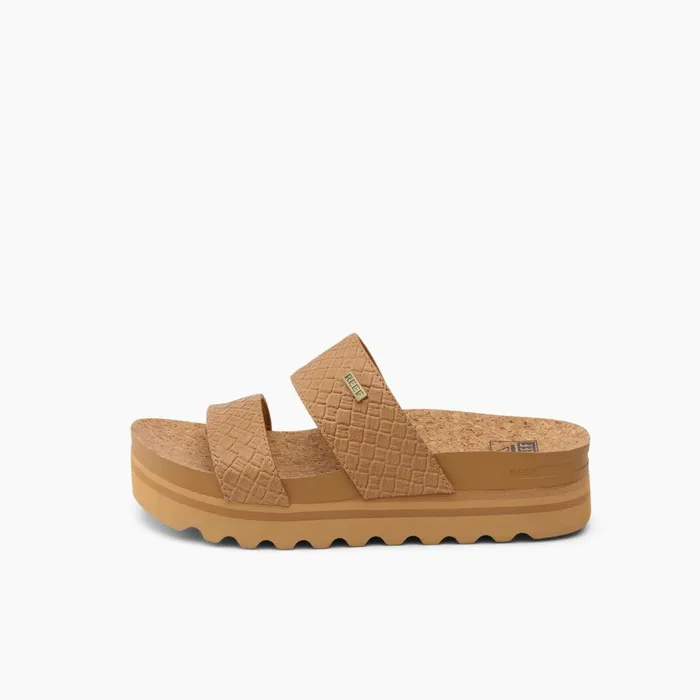Reef Sandals Women Cushion Vista Hi Tan Wicker