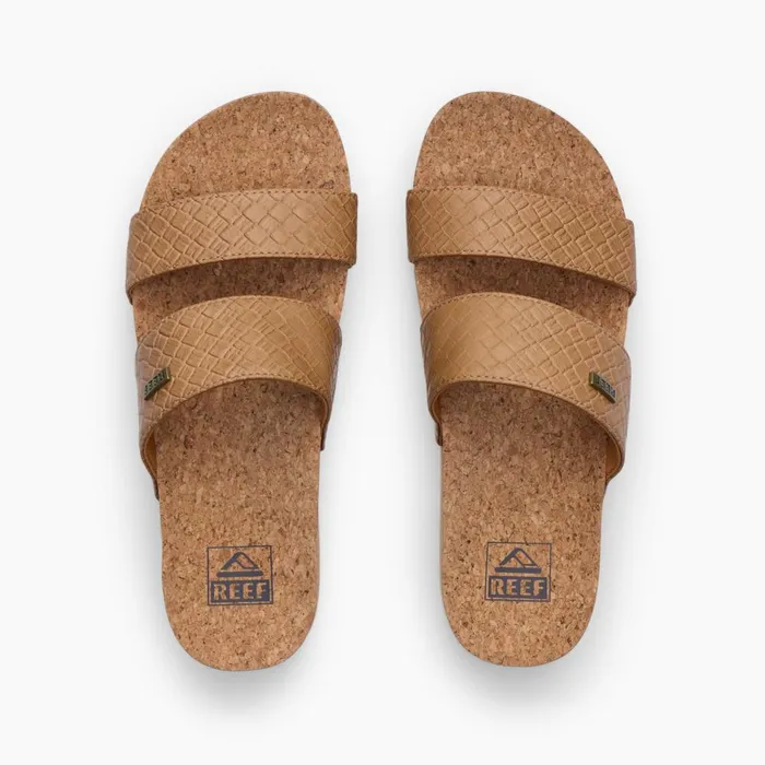 Reef Sandals Women Cushion Vista Hi Tan Wicker