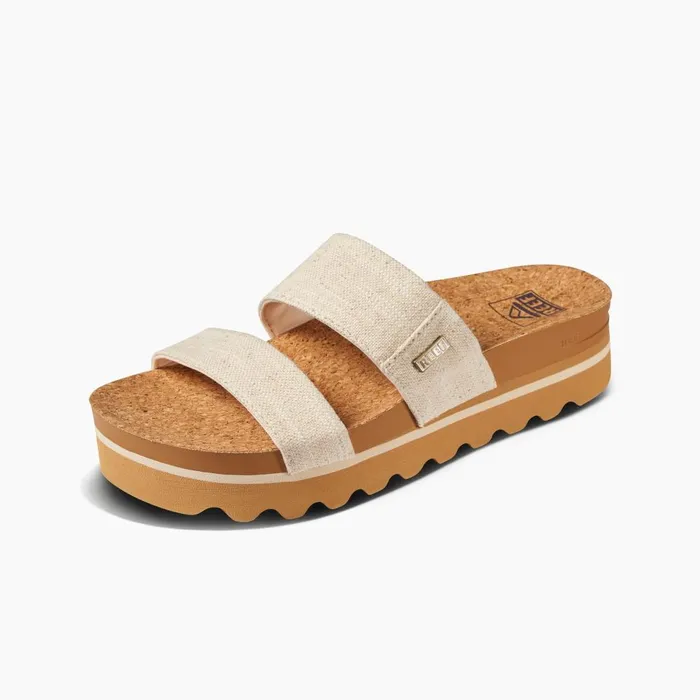 Reef Sandals Women Cushion Vista Hi Vintage Canvas Reef Sandals Women Cushion Vista Hi Vintage Canvas