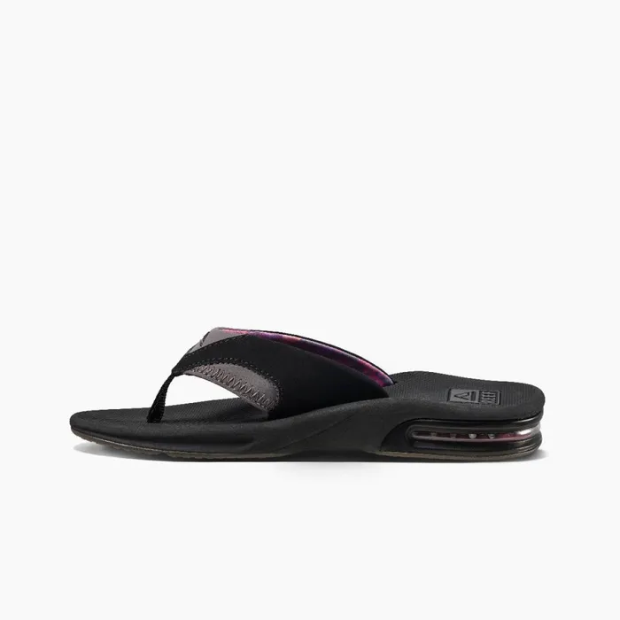 Reef Sandals Women Fanning Blackgrey Reef Sandals Women Fanning Blackgrey