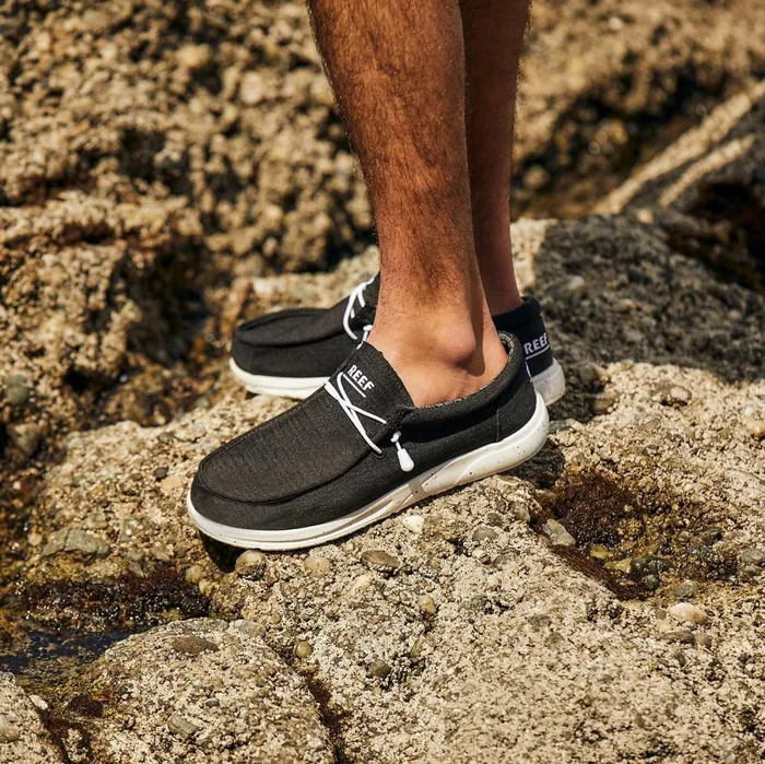 Reef Shoes Men Cushion Coast Tx Blackwhite