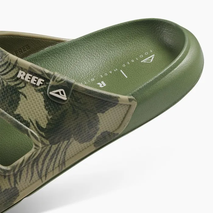 Reef Slides Men Oasis Double Up Sage Floral Reef Slides Men Oasis Double Up Sage Floral