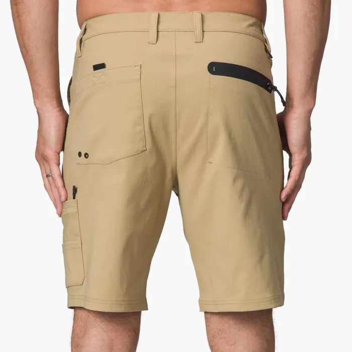 Reef Surf Shirts and UPF Apparel Men Bramble Utility Upf 40 Walkshort Kelp