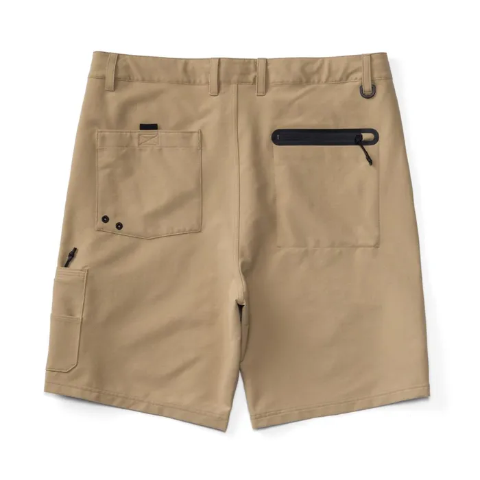 Reef Surf Shirts and UPF Apparel Men Bramble Utility Upf 40 Walkshort Kelp