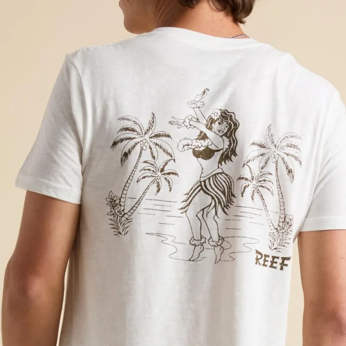 Reef TShirts and Shirts Men Tayja Short Sleeve Tee White