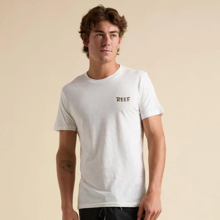 Reef TShirts and Shirts Men Tayja Short Sleeve Tee White