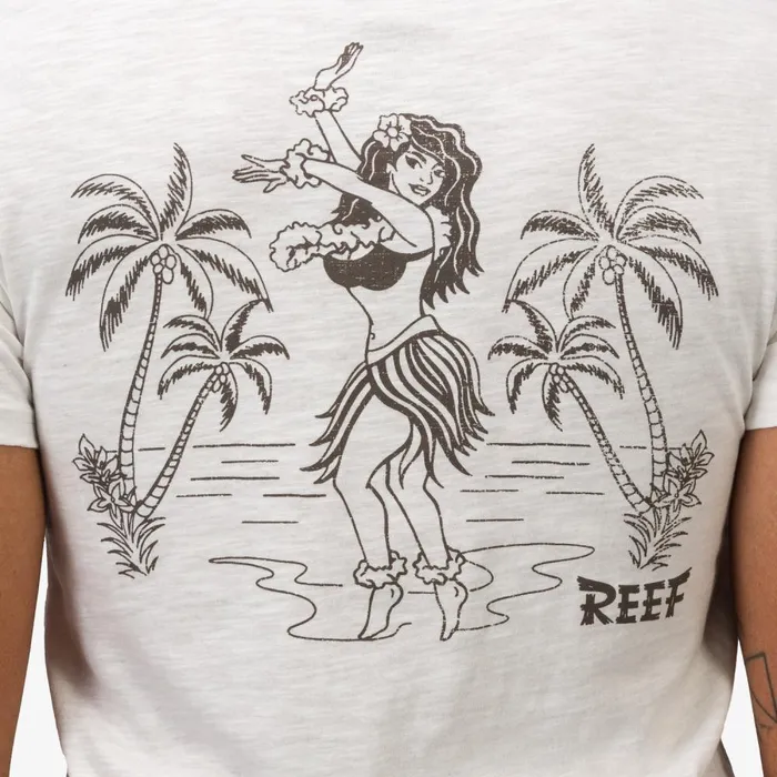 Reef TShirts and Shirts Men Tayja Short Sleeve Tee White