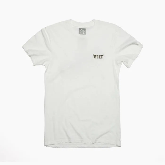 Reef TShirts and Shirts Men Tayja Short Sleeve Tee White
