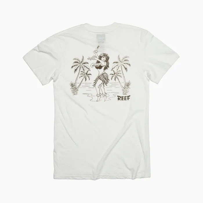 Reef TShirts and Shirts Men Tayja Short Sleeve Tee White