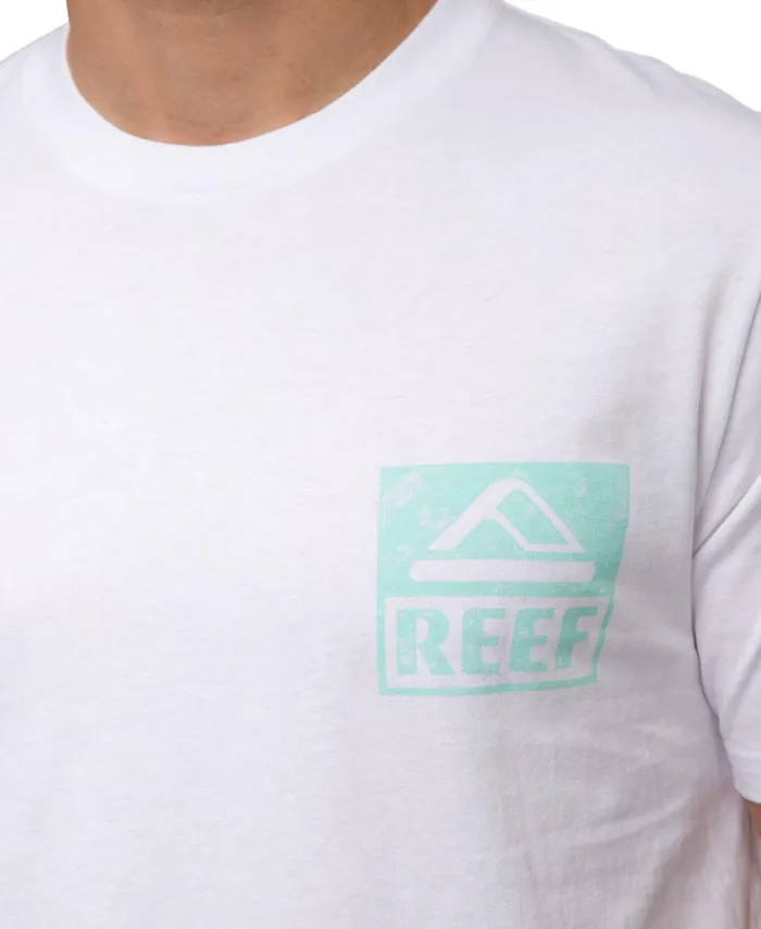 Reef TShirts and Shirts Men Wellie Ss Graphic Tee Bright White