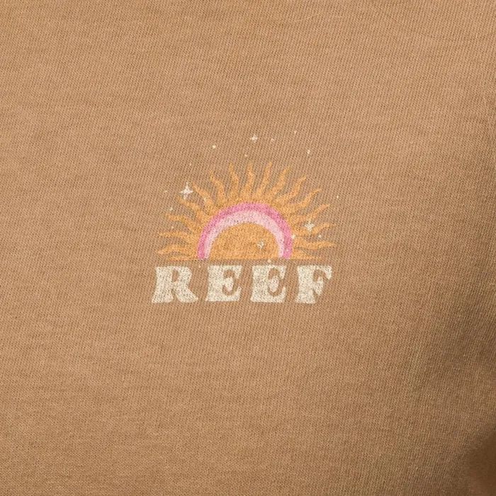 Reef TShirts Tanks and Dresses Women Ali Boyfriend Tee Lead Grey Reef TShirts Tanks and Dresses Women Ali Boyfriend Tee Lead Grey