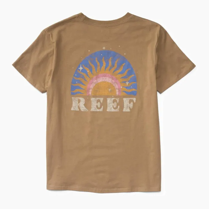 Reef TShirts Tanks and Dresses Women Ali Boyfriend Tee Lead Grey Reef TShirts Tanks and Dresses Women Ali Boyfriend Tee Lead Grey